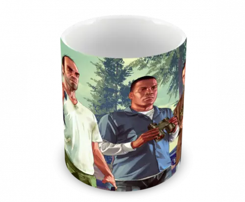 Caneca Polímero Gta V Personalizada