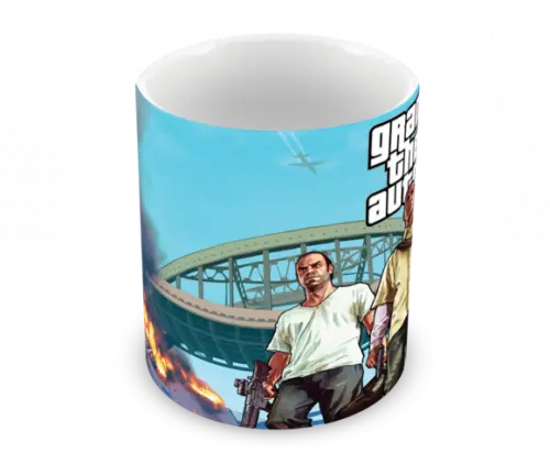 Caneca Polímero Gta V Personalizada