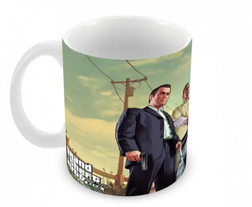 Caneca Polímero Gta V Personalizada