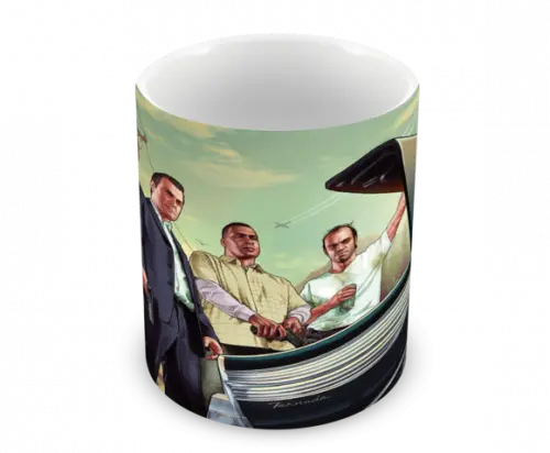 Caneca Polímero Gta V Personalizada