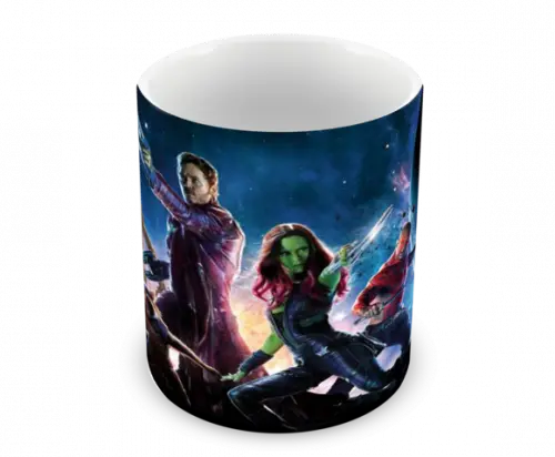 Caneca Polímero Guardiões da Galáxia Personalizada
