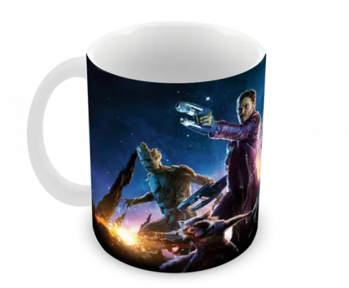 Caneca Polímero Guardiões da Galáxia Personalizada