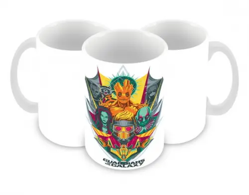 Caneca Polímero Guardiões da Galáxia Personalizada