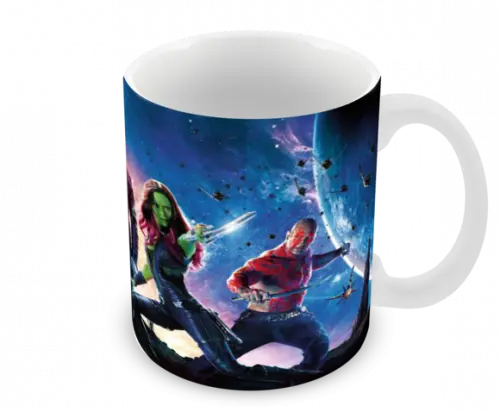 Caneca Polímero Guardiões da Galáxia Personalizada