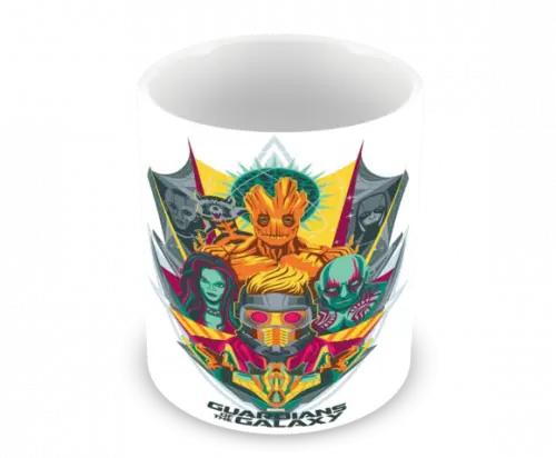 Caneca Polímero Guardiões da Galáxia Personalizada