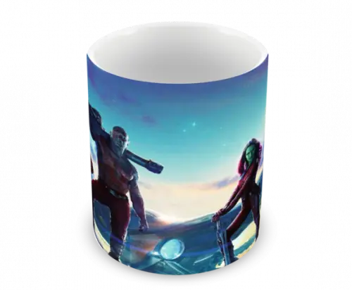 Caneca Polímero Guardiões da Galáxia Personalizada