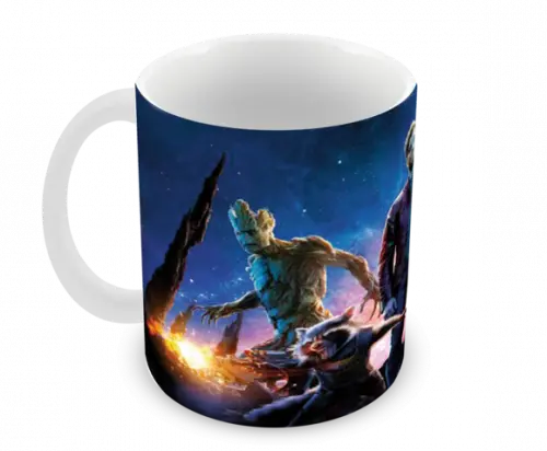 Caneca Polímero Guardiões da Galáxia Personalizada