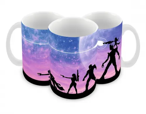 Caneca Polímero Guardiões da Galáxia Personalizada