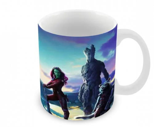Caneca Polímero Guardiões da Galáxia Personalizada