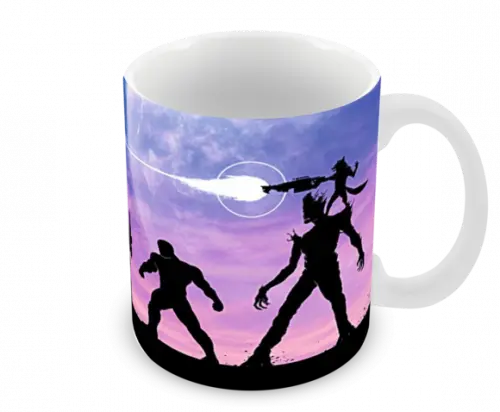 Caneca Polímero Guardiões da Galáxia Personalizada