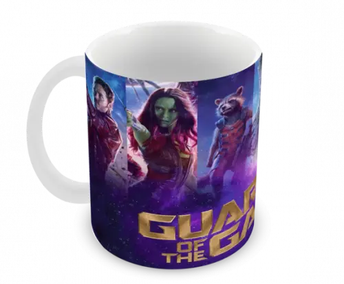 Caneca Polímero Guardiões da Galáxia Personalizada