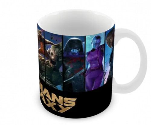 Caneca Polímero Guardiões da Galáxia Personalizada