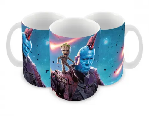 Caneca Polímero Guardiões da Galáxia Personalizada