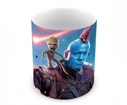 Caneca Polímero Guardiões da Galáxia Personalizada