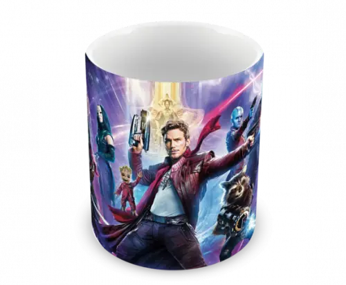 Caneca Polímero Guardiões da Galáxia Personalizada