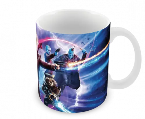 Caneca Polímero Guardiões da Galáxia Personalizada