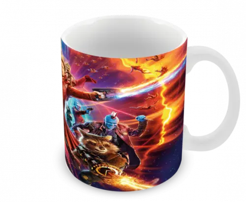 Caneca Polímero Guardiões da Galáxia Personalizada