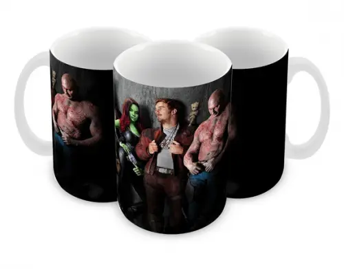 Caneca Polímero Guardiões da Galáxia Personalizada