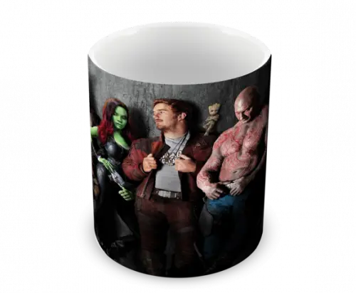 Caneca Polímero Guardiões da Galáxia Personalizada