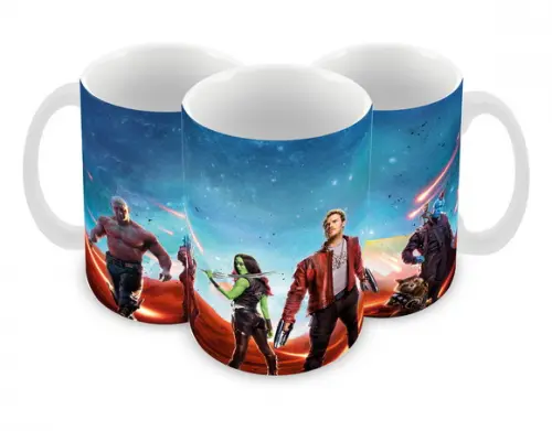 Caneca Polímero Guardiões da Galáxia Personalizada