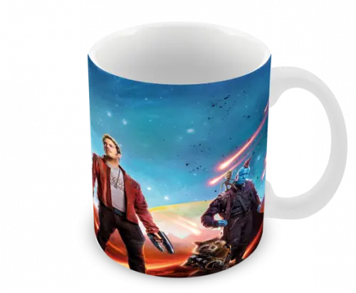 Caneca Polímero Guardiões da Galáxia Personalizada