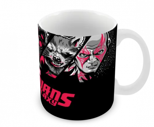 Caneca Polímero Guardiões da Galáxia Personalizada