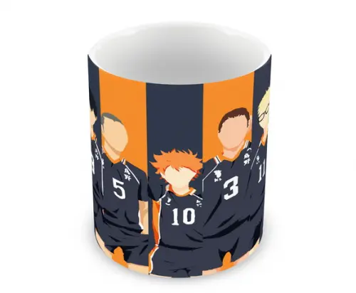 Caneca Polímero Haikyu Personalizada