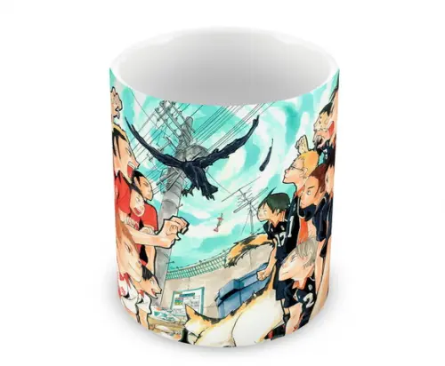 Caneca Polímero Haikyu Personalizada