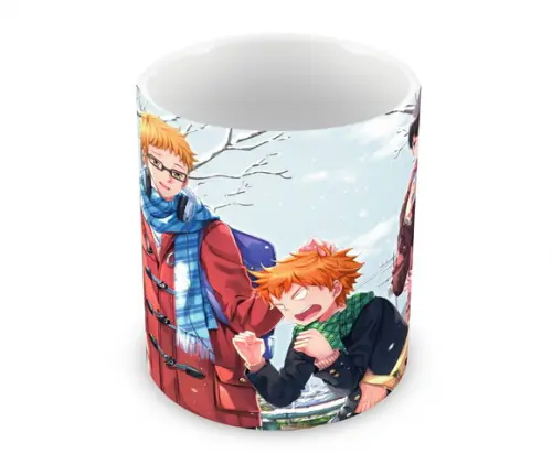 Caneca Polímero Haikyu Personalizada