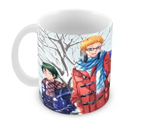 Caneca Polímero Haikyu Personalizada