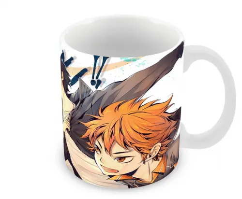 Caneca Polímero Haikyu Personalizada
