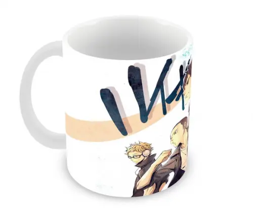 Caneca Polímero Haikyu Personalizada