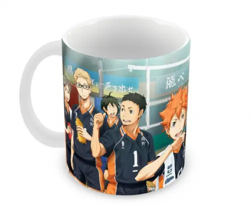 Caneca Polímero Haikyu Personalizada