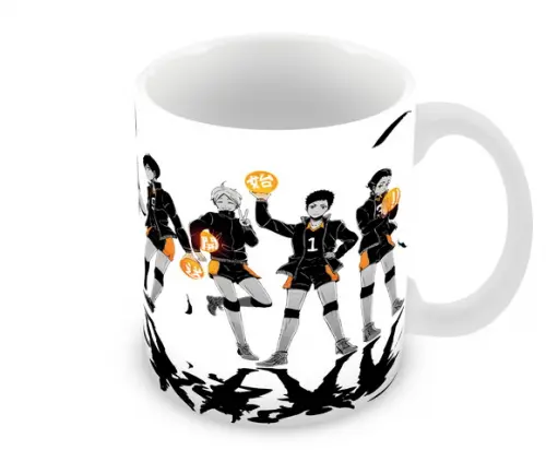 Caneca Polímero Haikyu Personalizada