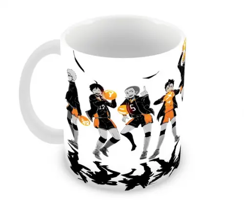 Caneca Polímero Haikyu Personalizada