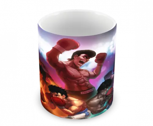 Caneca Polímero Hajime no Ippo Personalizada