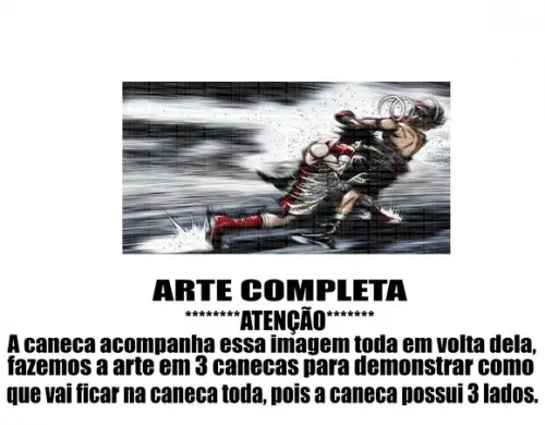Caneca Polímero Hajime no Ippo Personalizada