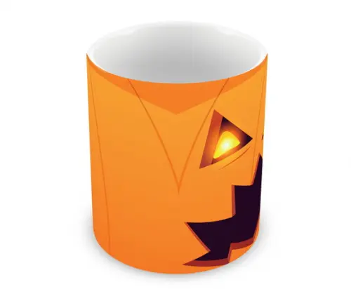 Caneca Polímero Halloween Personalizada