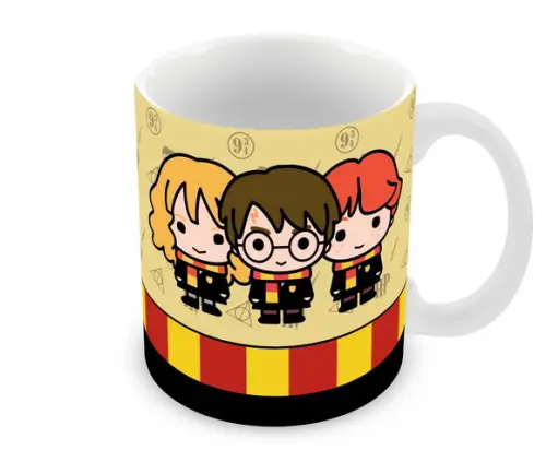 Caneca Polímero Harry Potter Nome e Idade Personalizada