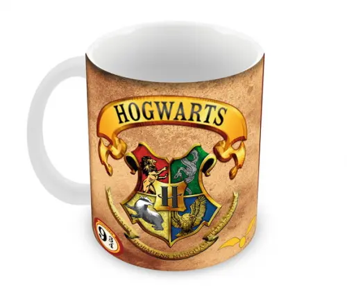 Caneca Polímero Harry Potter Nome e Idade Personalizada
