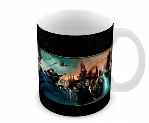 Caneca Polímero Harry Potter Personalizada
