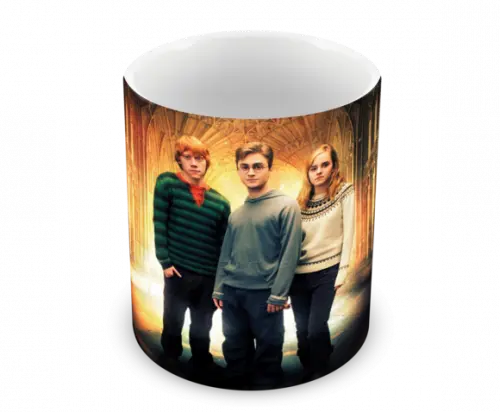Caneca Polímero Harry Potter Personalizada
