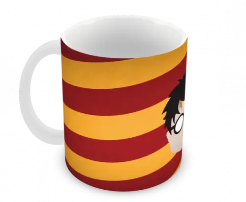 Caneca Polímero Harry Potter Personalizada