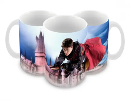 Caneca Polímero Harry Potter Personalizada