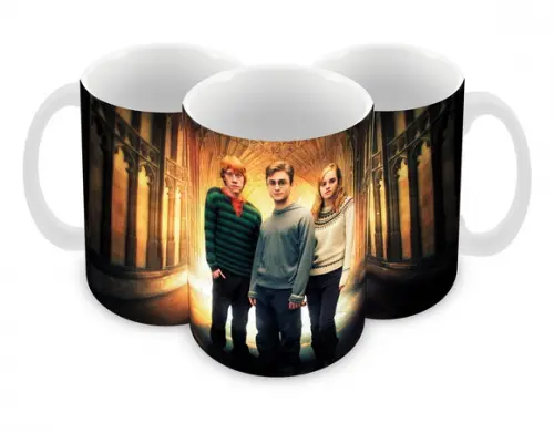 Caneca Polímero Harry Potter Personalizada