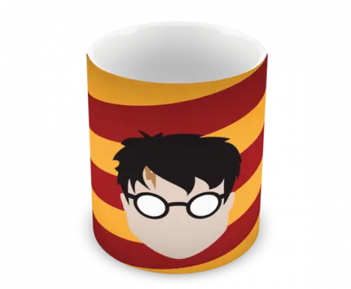 Caneca Polímero Harry Potter Personalizada