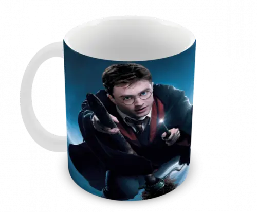 Caneca Polímero Harry Potter Personalizada