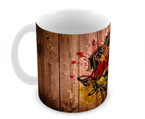 Caneca Polímero Harry Potter Personalizada