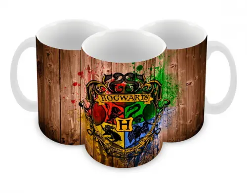 Caneca Polímero Harry Potter Personalizada