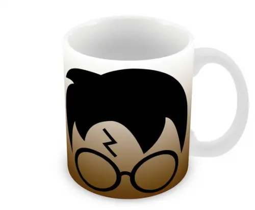 Caneca Polímero Harry Potter Personalizada